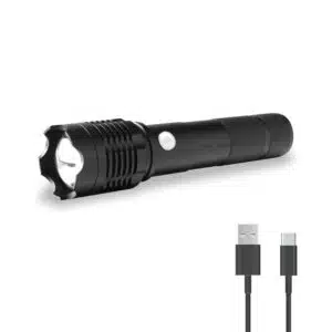 FlinQ Rechargeable LED Flashlight - Afbeelding 1