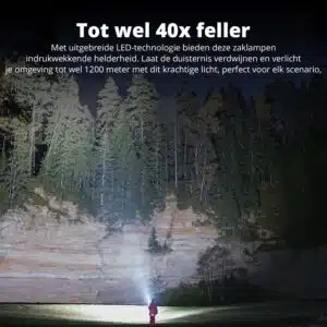 FlinQ Rechargeable LED Flashlight - Afbeelding 6