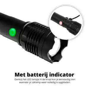 FlinQ Rechargeable LED Flashlight - Afbeelding 9