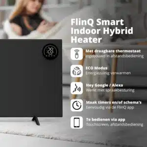 FlinQ Smart Indoor Hybrid Heater - Afbeelding 2