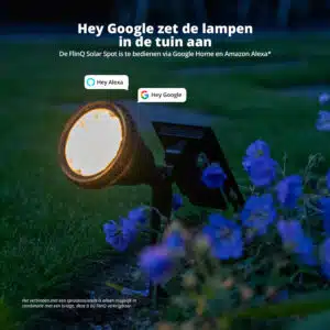 FlinQ Smart Outdoor Solar Spot - Afbeelding 5