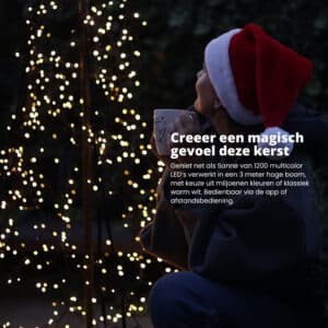 FlinQ Smart Outdoor Christmass Tree Luminus 1200 LED - Afbeelding 10