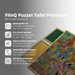 FlinQ Puzzle Table Premium - Afbeelding 2