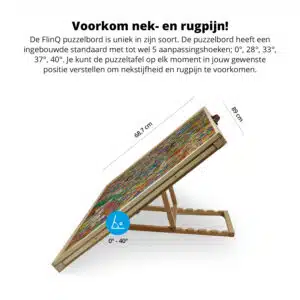 FlinQ Puzzle Table Premium - Afbeelding 4