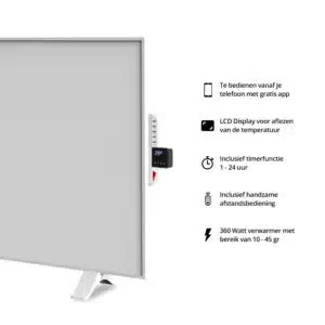 Second Chance FlinQ Smart Infrared Heater 360w - Image 3