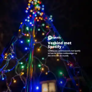 FlinQ Smart Outdoor Christmass Tree Luminus 600 LED - Afbeelding 7