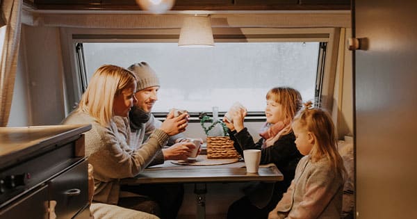 Heater voor in de caravan of camper