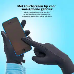 FlinQ Water and Windproof TouchGrip Sport Gloves Unisex - Afbeelding 4