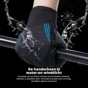 FlinQ Water and Windproof TouchGrip Sport Gloves Unisex - Afbeelding 6