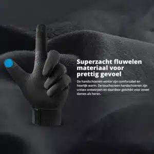 FlinQ Water and Windproof TouchGrip Sport Gloves Unisex - Afbeelding 7