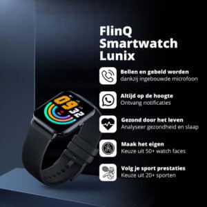 FlinQ Smartwatch Lunix - Afbeelding 2