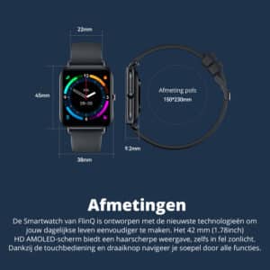 FlinQ Smartwatch Lunix - Afbeelding 9