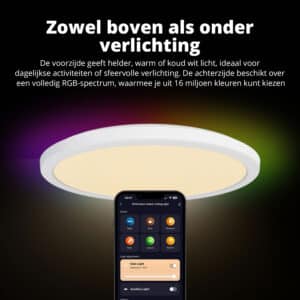 FlinQ Smart Indoor RGB Ceiling Light - Afbeelding 5