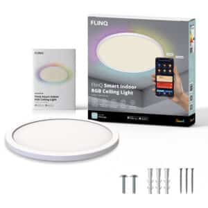 FlinQ Smart Indoor RGB Ceiling Light - Afbeelding 6