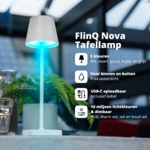 FlinQ Smart in- and Outdoor Nova Tablelight - Afbeelding 2