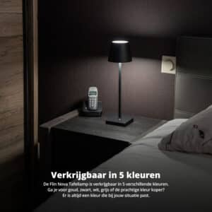 FlinQ Smart in- and Outdoor Nova Tablelight - Afbeelding 9