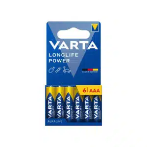 VARTA Longlife Power AAA Pack of 6 - Image 1