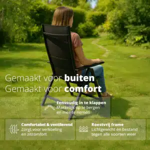 Tweedekans FlinQ Foldable Chair Vylora 1-pack - Afbeelding 2