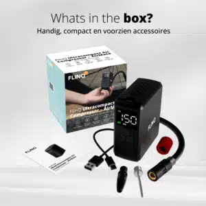 FlinQ Ultracompact Air Compressor - AirMate - Afbeelding 9