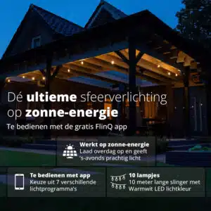 FlinQ Smart Outdoor Solar String Light - Image 8