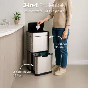 FlinQ Sensor Bin Senzaro 60l - Image 5