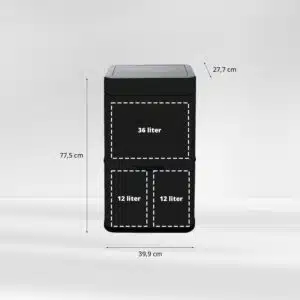 FlinQ Sensor Bin Senzaro 60L - Afbeelding 9