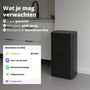 FlinQ Sensor Bin Senzaro 60L - Afbeelding 8