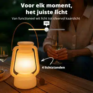 FlinQ Rechargeable Storm Lantern Iska - Afbeelding 4