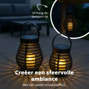 FlinQ Solar Lantern Bottassano 2-pack - Afbeelding 7