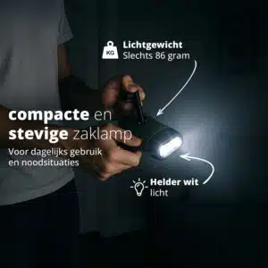 FlinQ Solar Survival Flashlight - Afbeelding 3