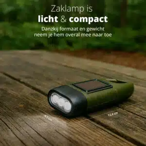 FlinQ Solar Survival Flashlight - Afbeelding 6