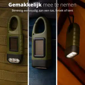 FlinQ Solar Survival Flashlight - Afbeelding 8