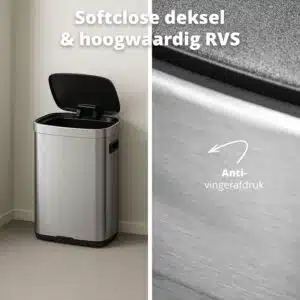 FlinQ Sensor Bin Mira Rechargeable 50L - Afbeelding 3