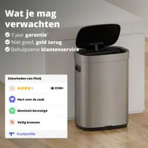 FlinQ Sensor Bin Mira Rechargeable 50L - Afbeelding 7