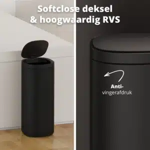 FlinQ Sensor Bin Velo Rechargeable 50L - Afbeelding 3