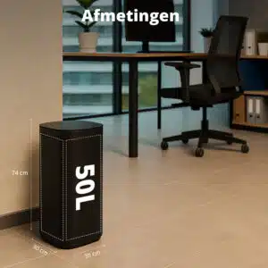 FlinQ Sensor Bin Velo Rechargeable 50L - Afbeelding 6