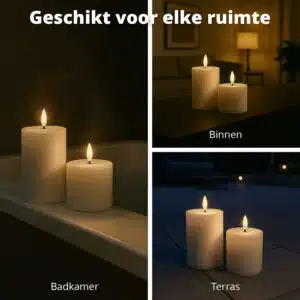 FlinQ Outdoor LED Candles - Afbeelding 5