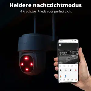 FlinQ Smart Outdoor Dome Guard Camera - Afbeelding 4