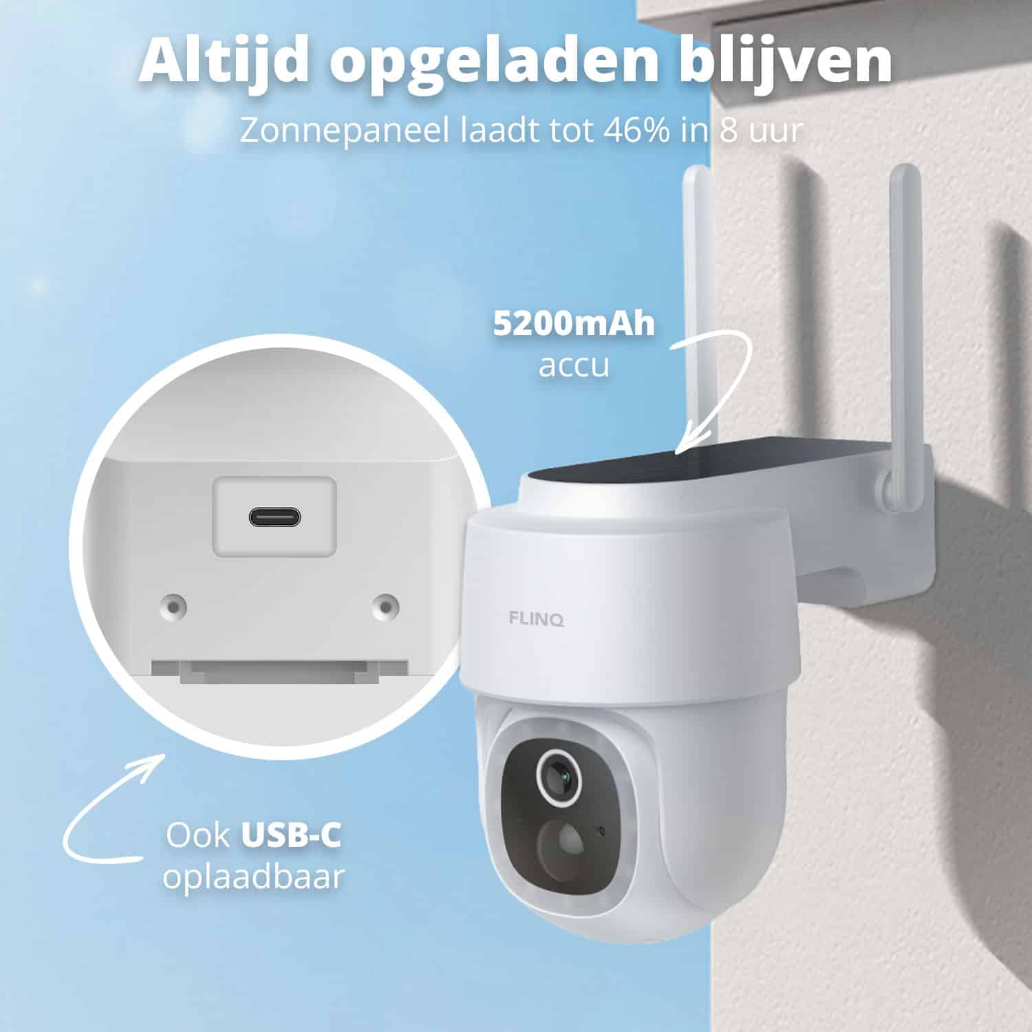 FlinQ - FlinQ Smart Outdoor Dome Guard Camera