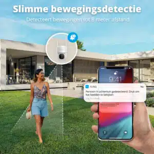 FlinQ Smart Outdoor Dome Guard Camera - Afbeelding 7