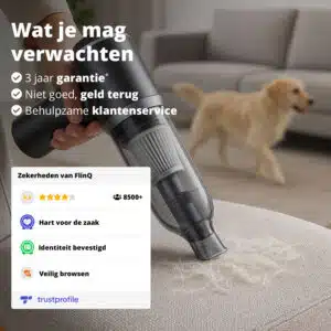 FlinQ Handheld Vacuum Cleaner V3 - Afbeelding 12