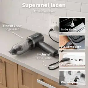 FlinQ Handheld Vacuum Cleaner V3 - Afbeelding 8