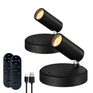 FlinQ Indoor Rechargeable Spotlights 2-pack - Afbeelding 2