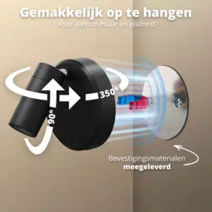 FlinQ Indoor Rechargeable Spotlights 2-pack - Afbeelding 6