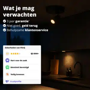 FlinQ Indoor Rechargeable Spotlights 2-pack - Afbeelding 10