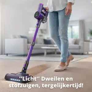 FlinQ 2-in-1 Cordless Vacuum Cleaner & Mop V8 - Afbeelding 3