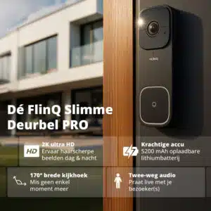 FlinQ Smart Outdoor Video Doorbell Pro - Afbeelding 2