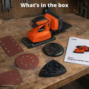 FlinQ 3-in-1 Sander Tool 20V - Afbeelding 8