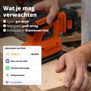FlinQ 3-in-1 Sander Tool 20V - Afbeelding 9