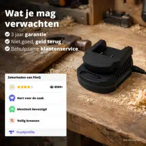 FlinQ Battery Charger Dock 20V - Afbeelding 6